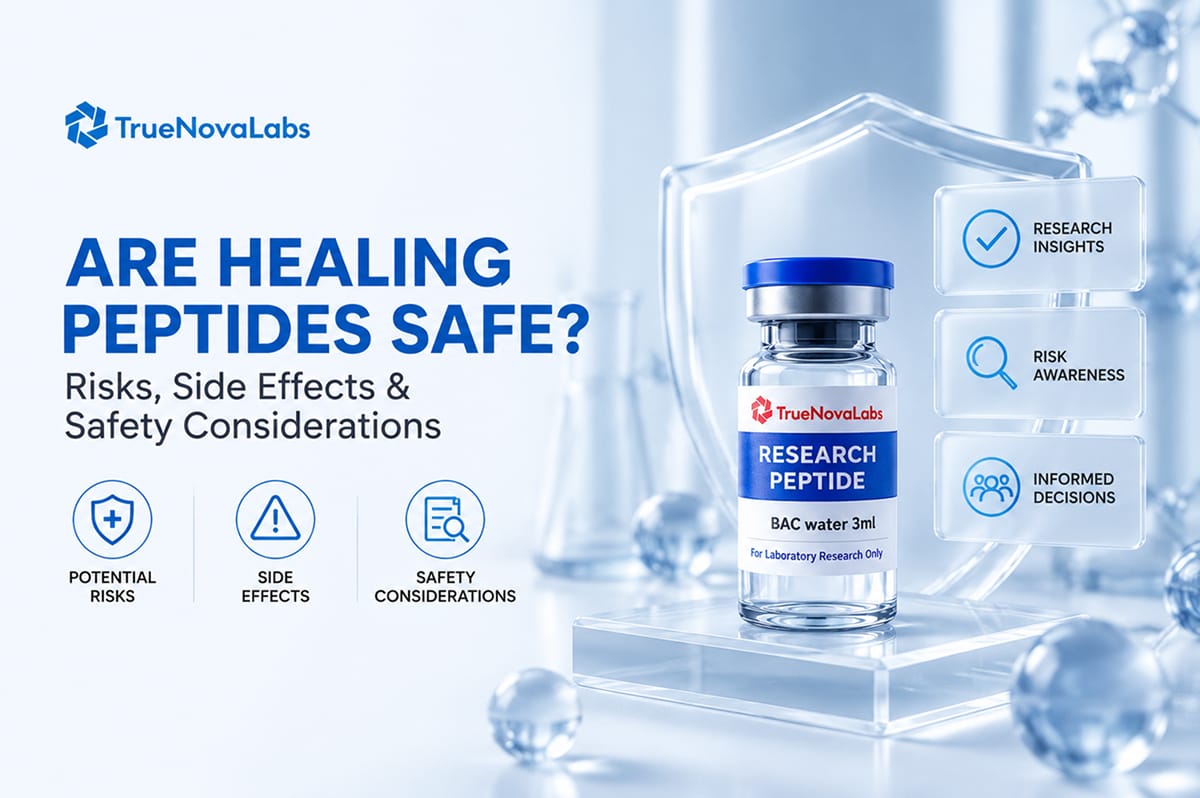 Are Healing Peptides Safe? Risks, Side Effects & Safety Considerations
