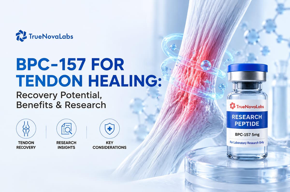 BPC-157 for Tendon Healing: Recovery Potential, Benefits & Research