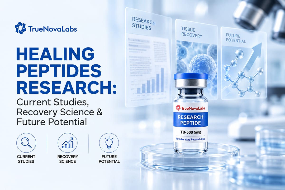 Healing Peptides Research: Current Studies, Recovery Science & Future Potential