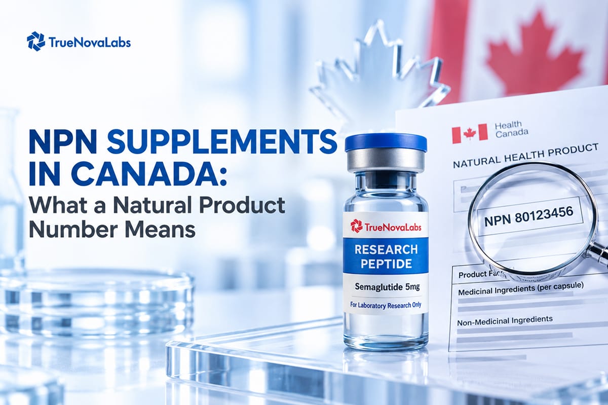 NPN Supplements in Canada: What a Natural Product Number Means