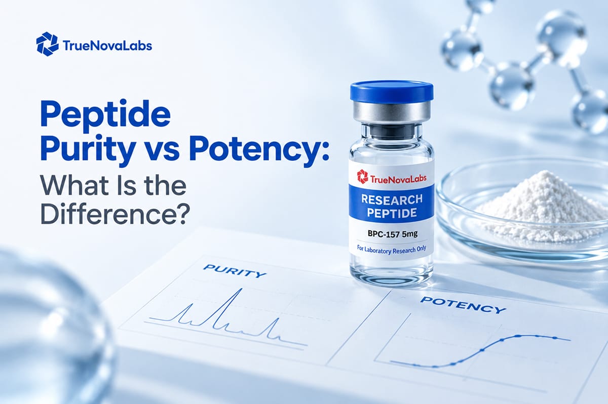 Peptide Purity vs Potency: What Is the Difference?