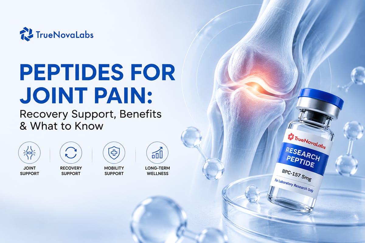 Peptides for Joint Pain: Recovery Support, Benefits & What to Know