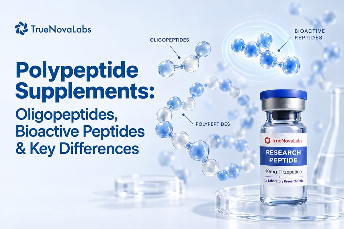 Polypeptide Supplements: Oligopeptides, Bioactive Peptides & Key Differences