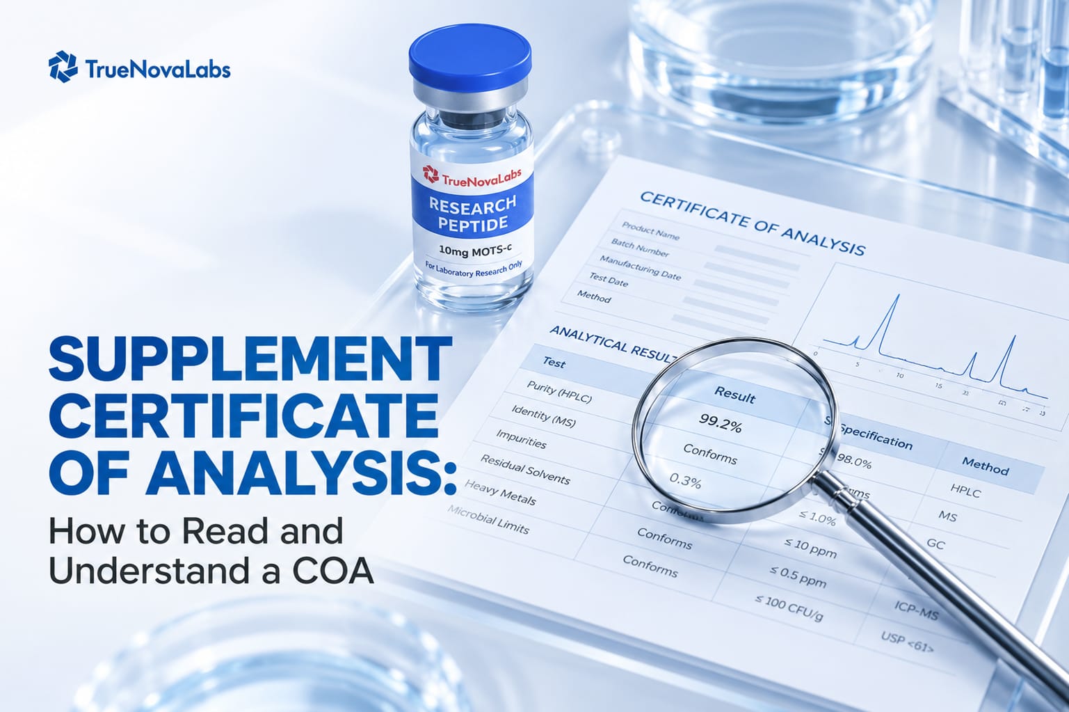 Supplement Certificate of Analysis: How to Read and Understand a COA
