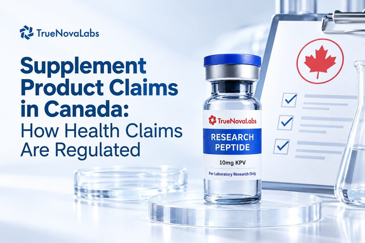 Supplement Product Claims in Canada: How Health Claims Are Regulated