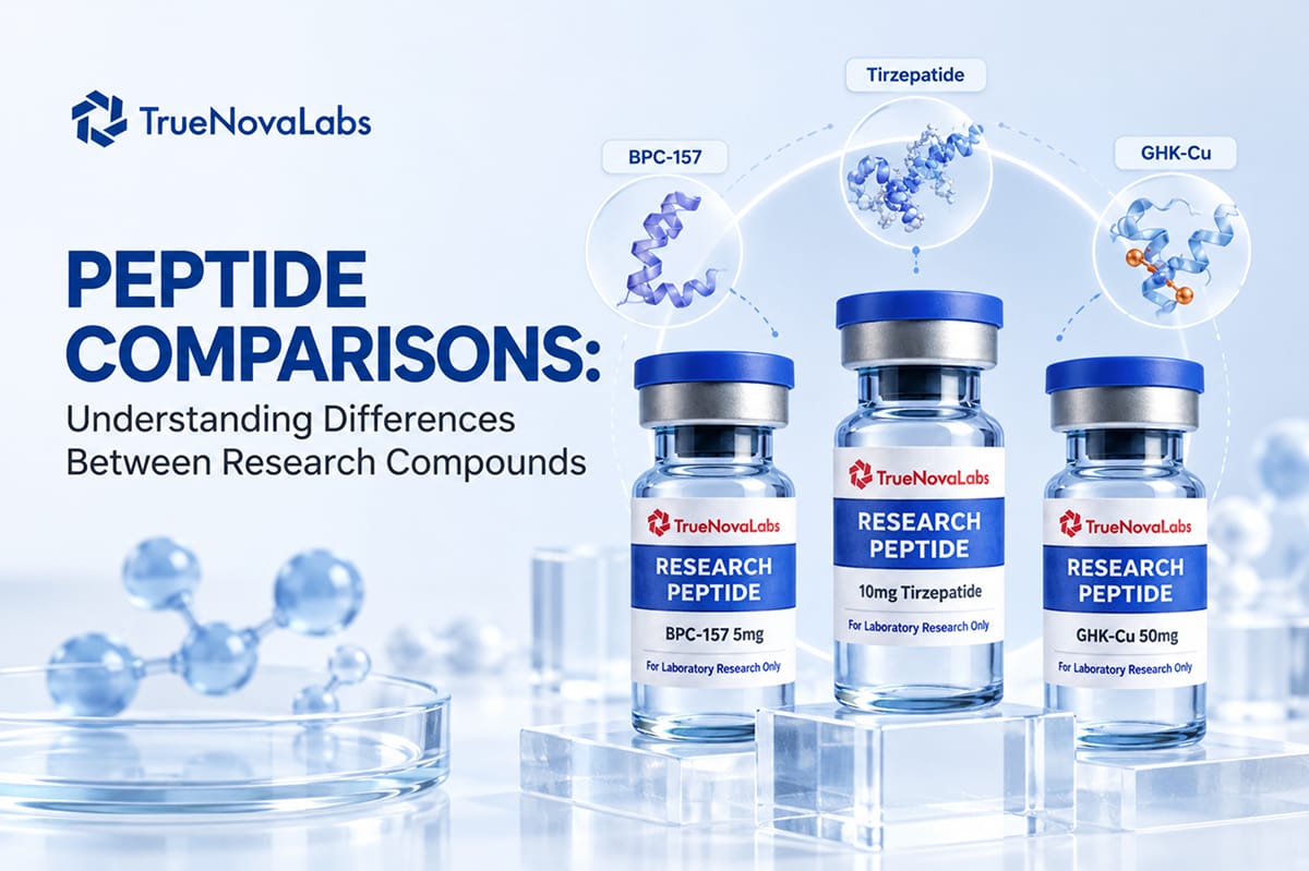 Peptide Comparisons: Understanding Differences Between Research Compounds