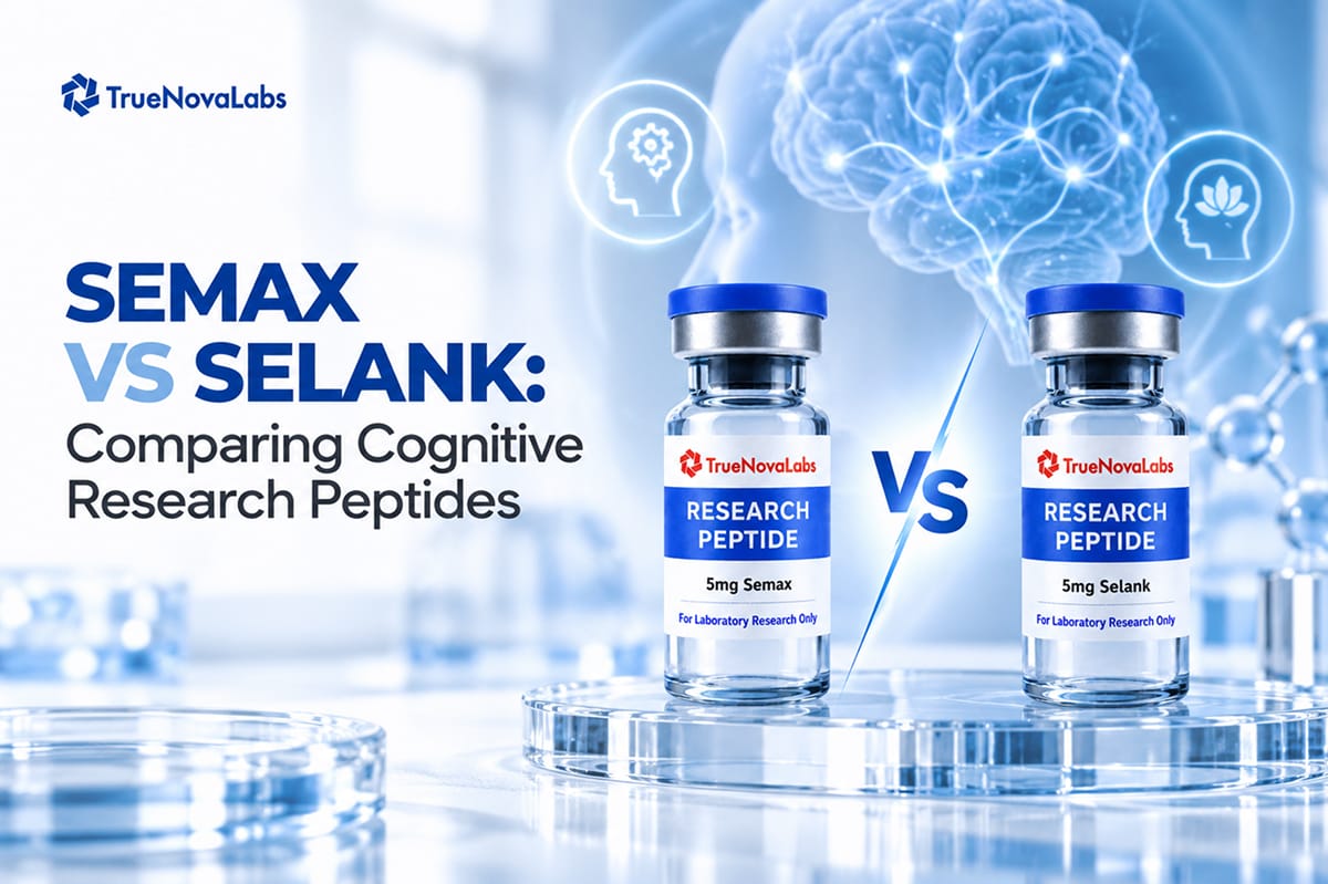 Semax vs Selank: Comparing Cognitive Research Peptides